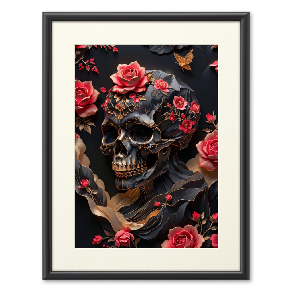 AURA-SKL-PR-25.11-008  “Obsidian Blossom”｜黒曜の花