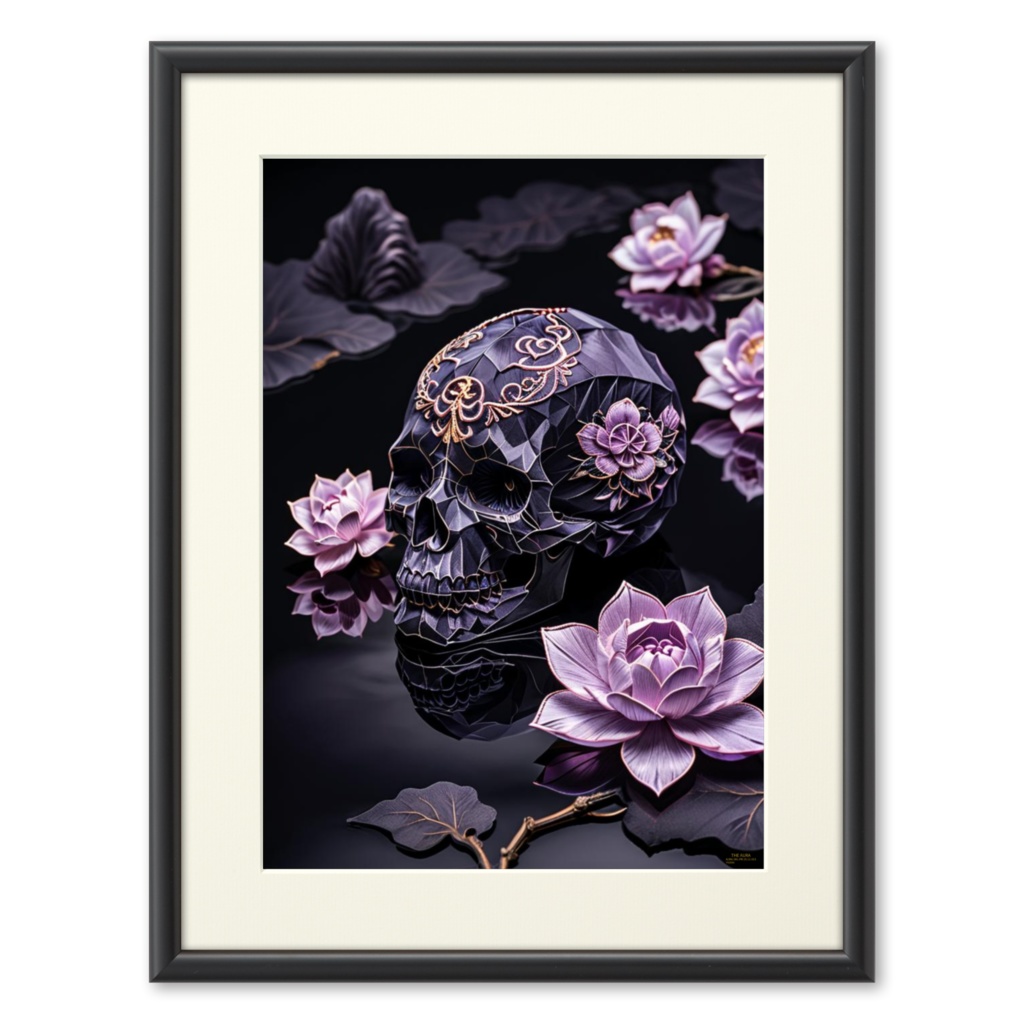 AURA-SKL-PR-25.11-015  “Obsidian Serenity”｜黒曜の静寂