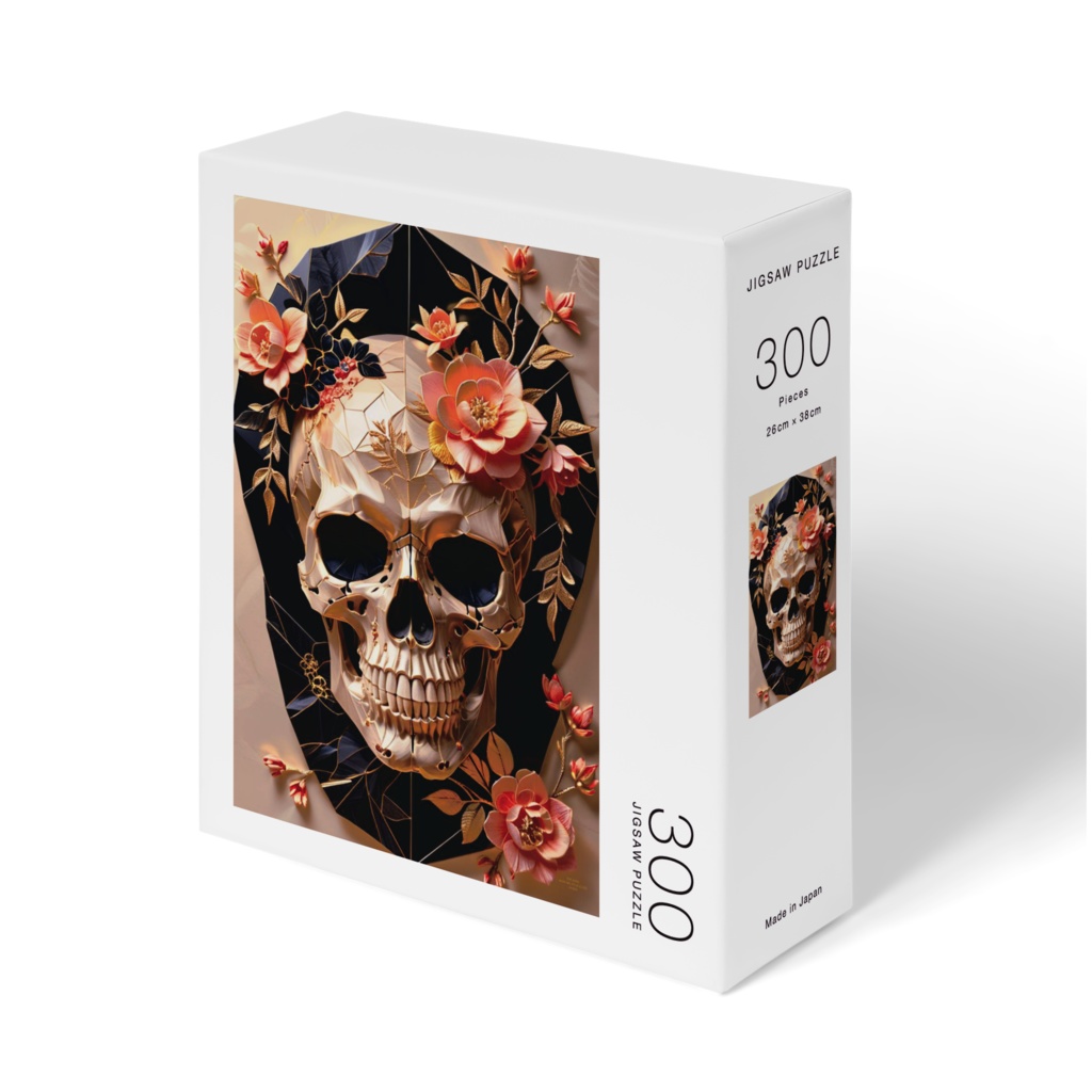 AURA-SKL-PZ-25.11-001  “Skull of Grace”｜優雅なる髑髏