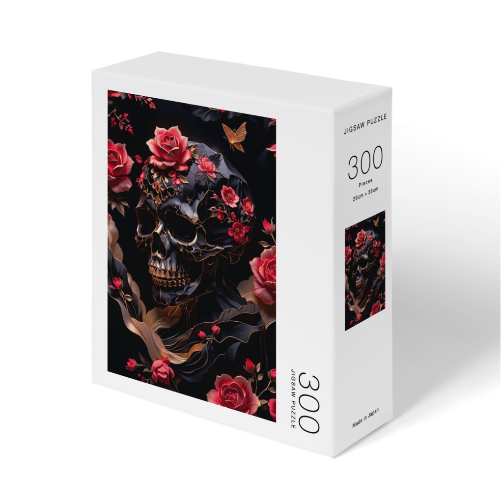 AURA-SKL-PZ-25.11-008 “Obsidian Blossom”|黒曜の花