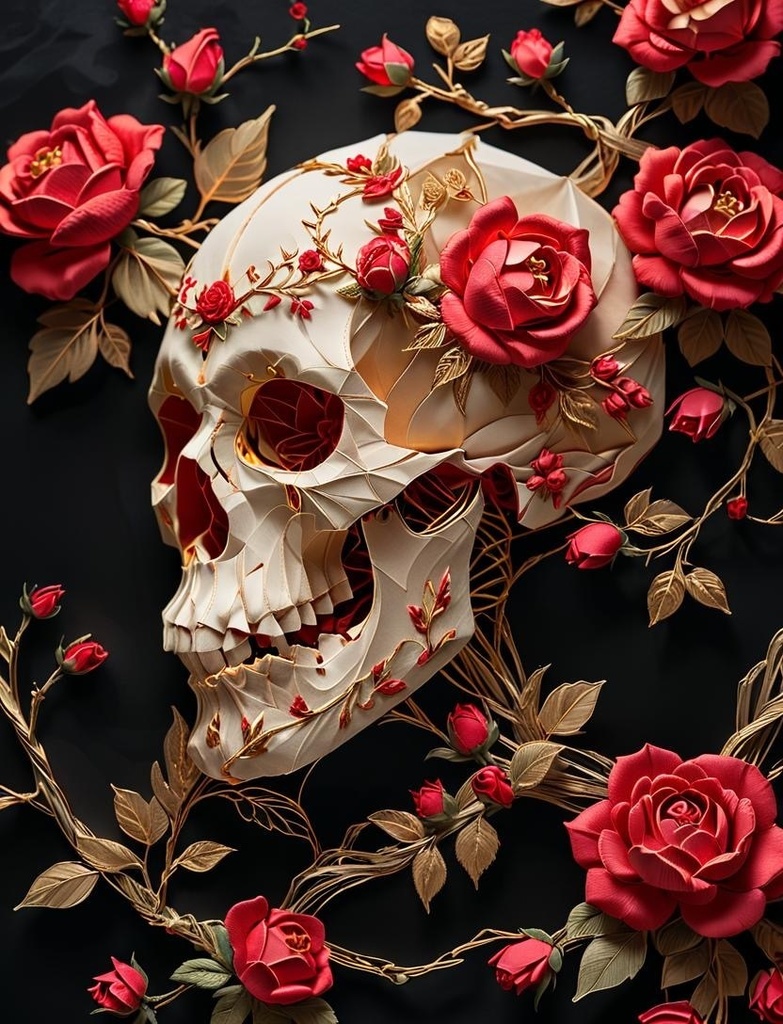 AURA-SKL-PZ-25.11-013 “Crimson Bloom”|紅蓮の綻び