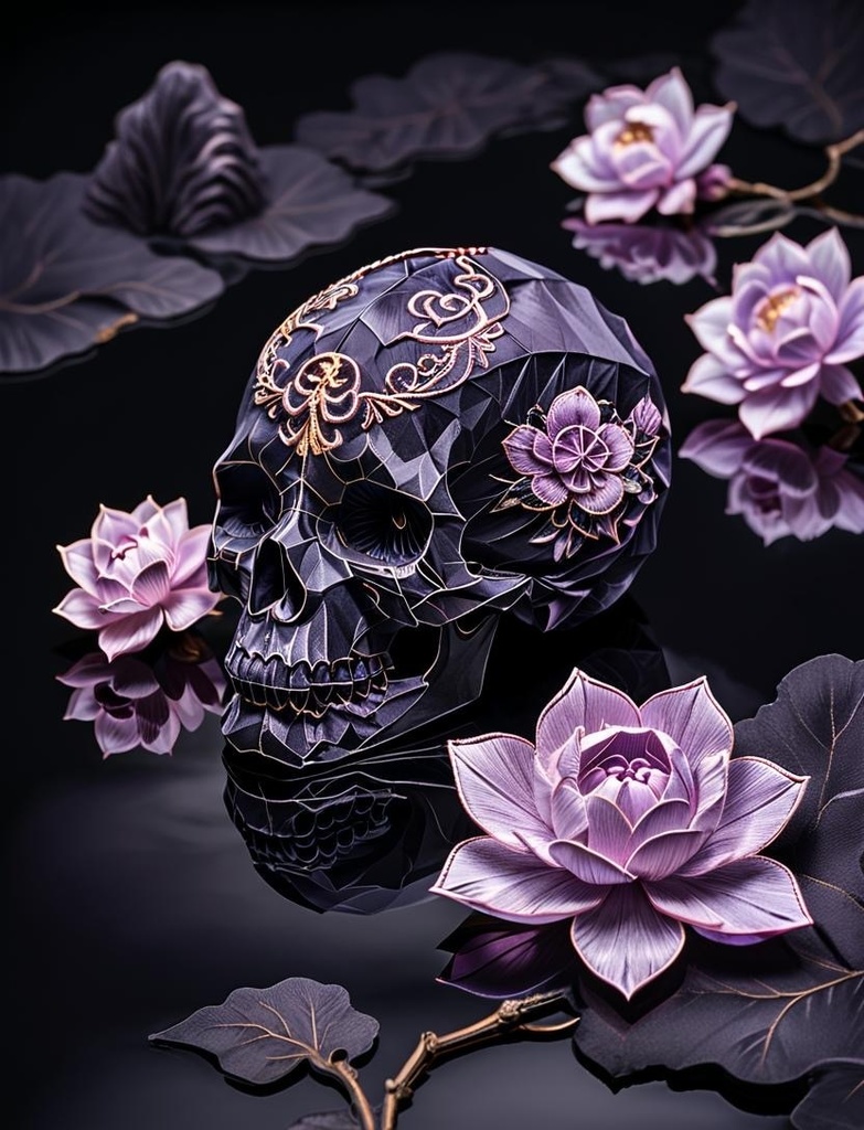 AURA-SKL-PZ-25.11-015 “Obsidian Serenity”|黒曜の静寂