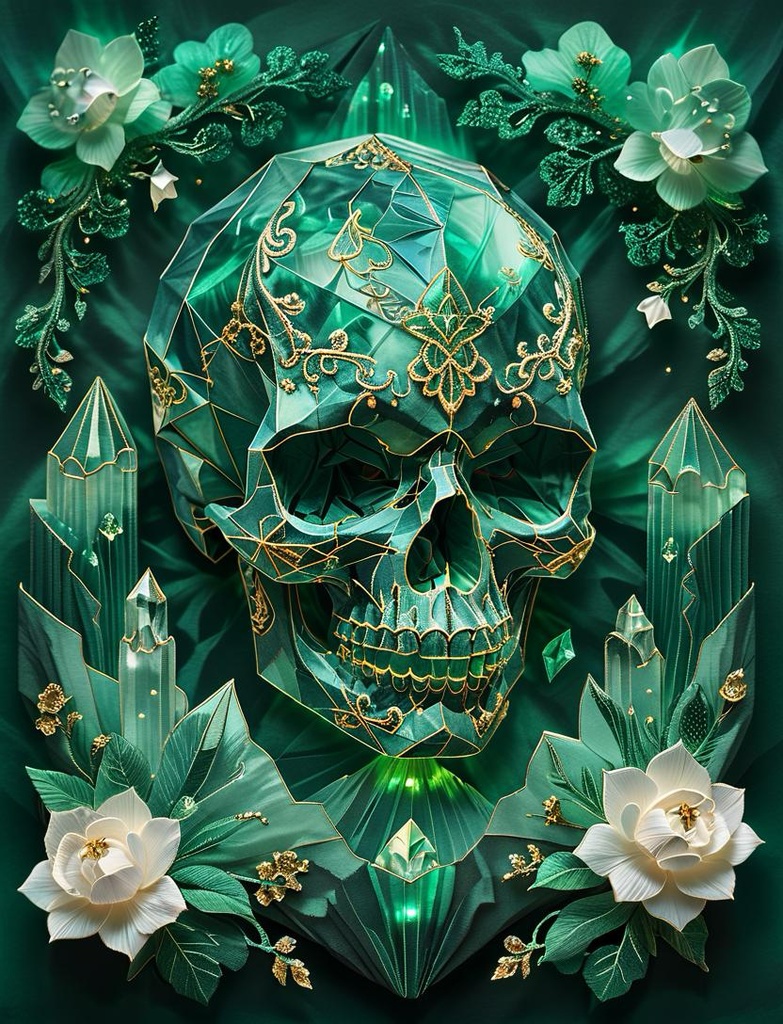 AURA-SKL-AB-25.11-011 “Emerald Madness”|翡翠の狂気