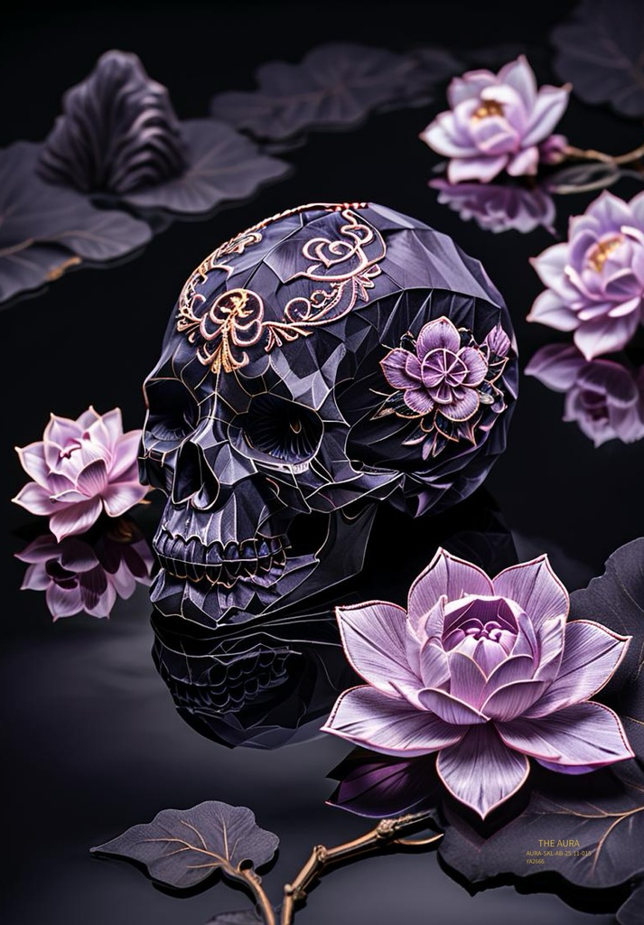 AURA-SKL-AB-25.11-015 “Obsidian Serenity”|黒曜の静寂