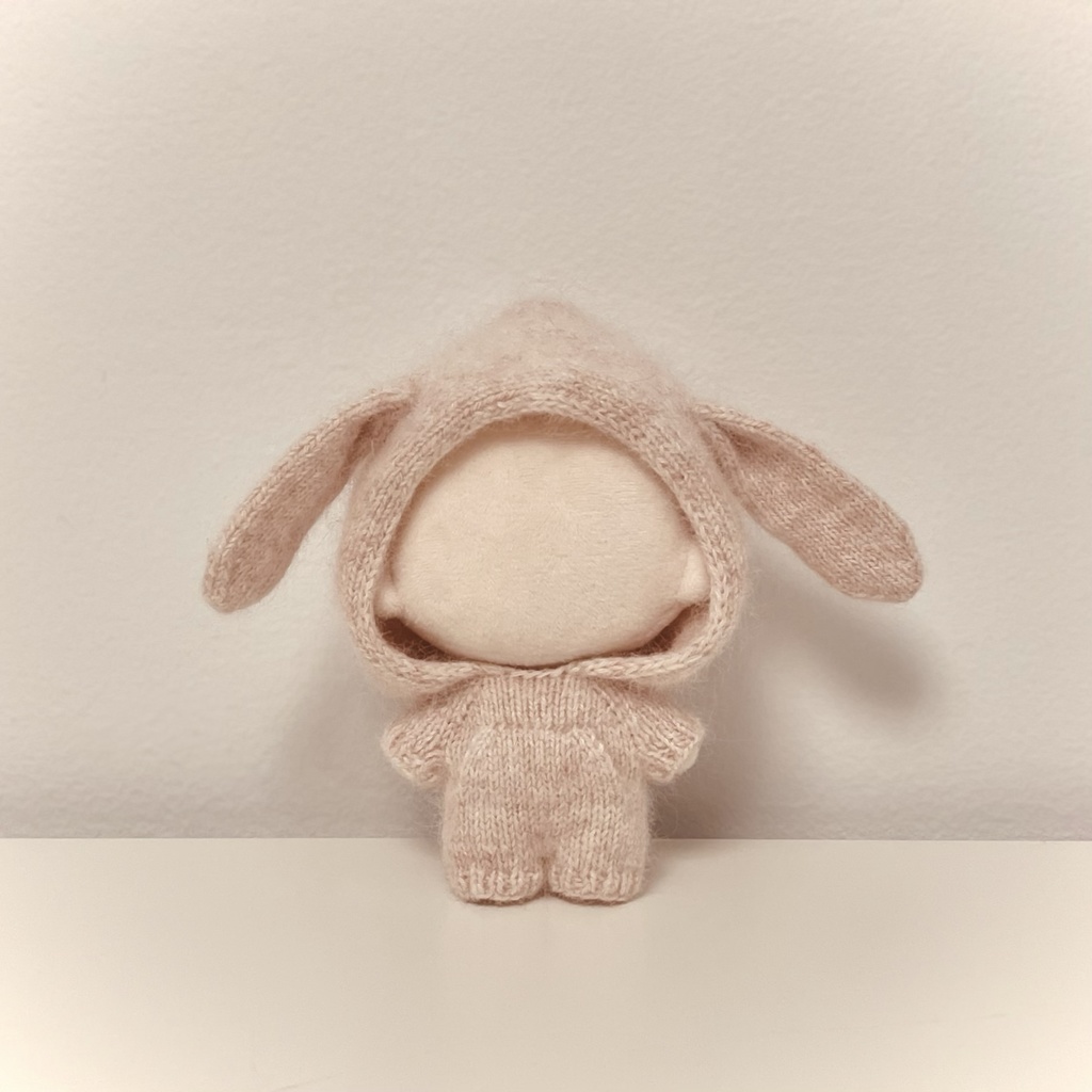 うさ耳パジャマの編み方