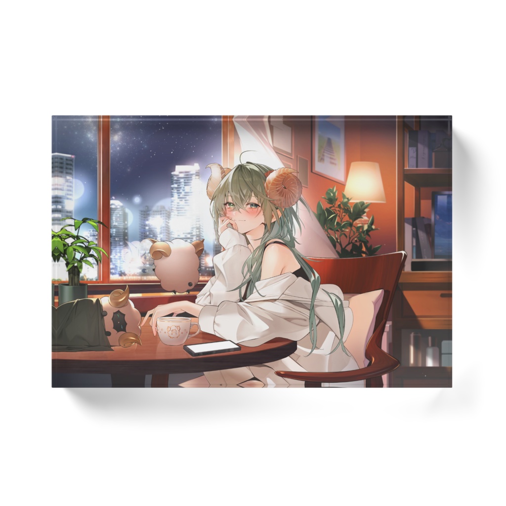 ノ〇ー5周年記念アクリルブロック