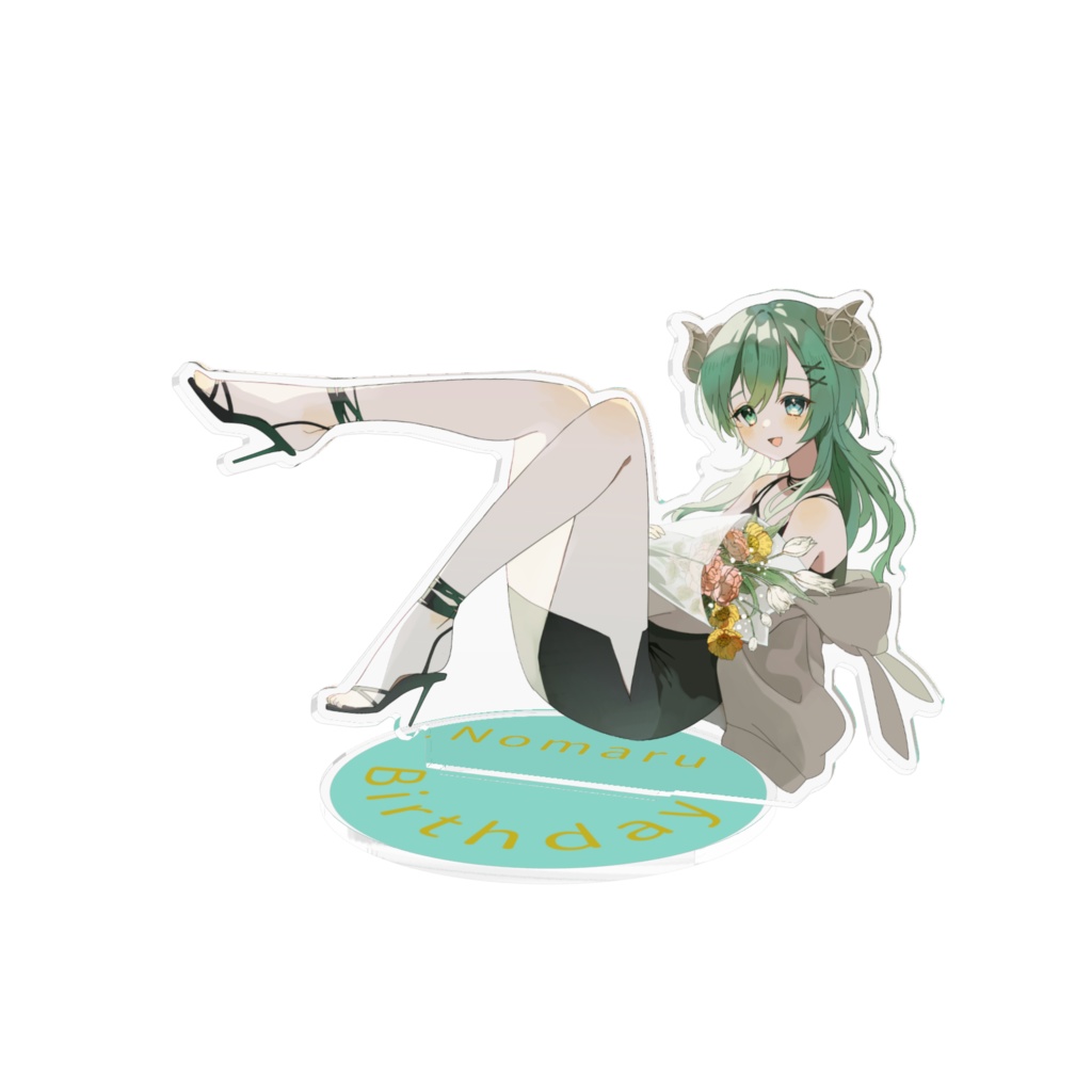 ノ〇ー誕生日記念イラストアクリルフィギュア