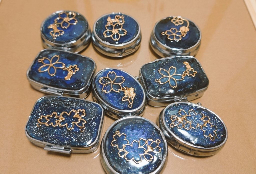 レジンピルケース(現品限り)
