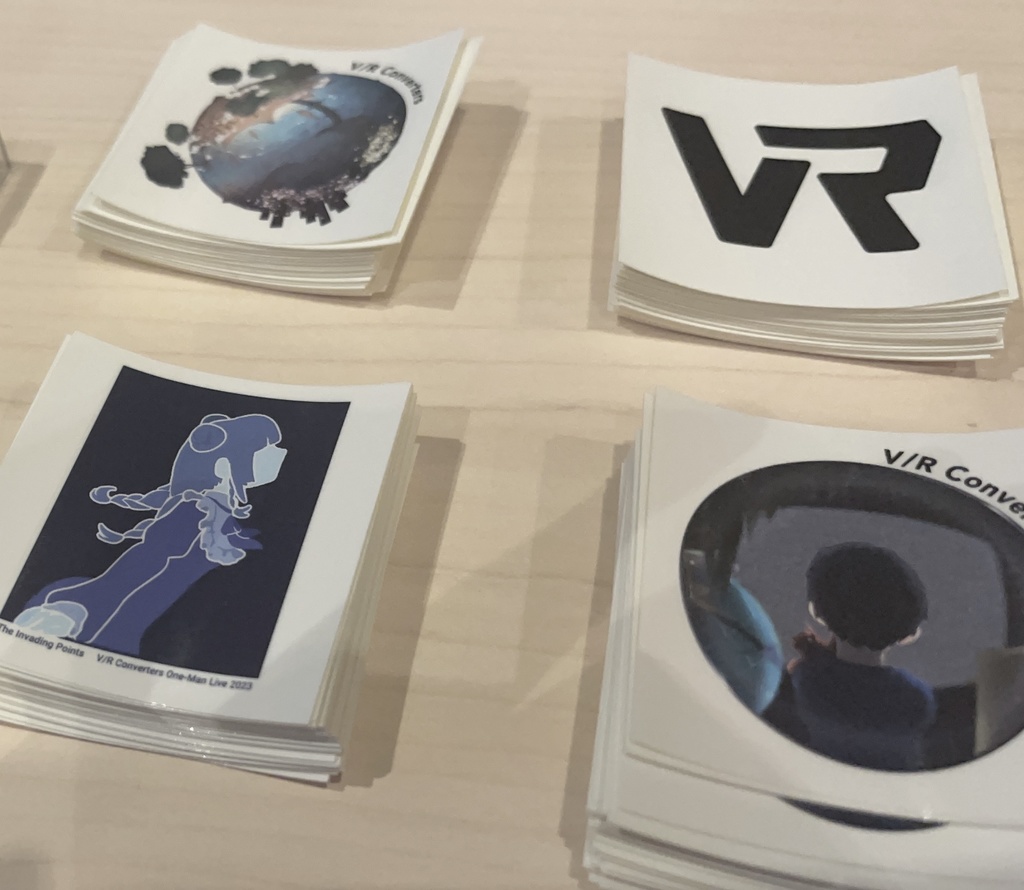 V/R Converters/オリジナルステッカー
