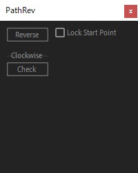 【After Effects スクリプト】PathRev