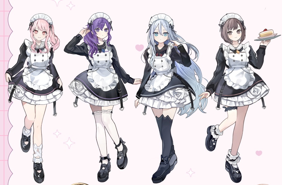 ニーゴオリジナルメイド服アクリルスタンド クリエイターズフェスタ2026 数量限定予約