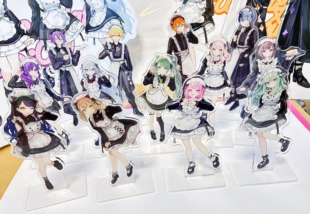 ニーゴオリジナルメイド服アクリルスタンド クリエイターズフェスタ2026 数量限定予約