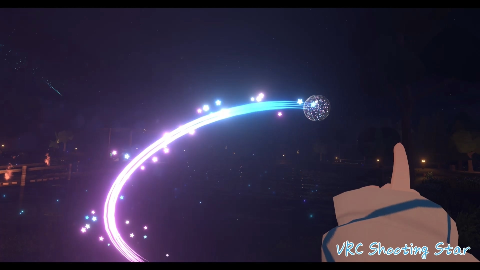 [vrchat] Vrc Shooting Star Curiss Vrctools Booth