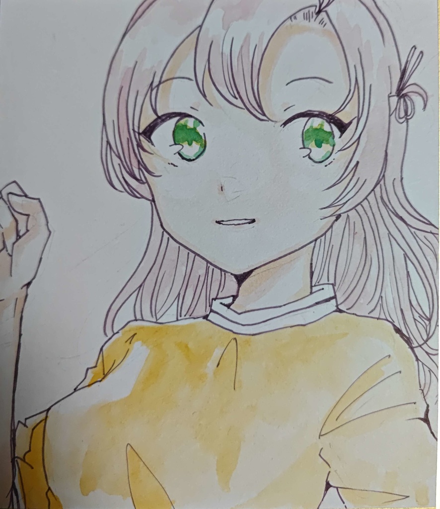 衣笠さん進水日記念色紙❻　見返り衣笠さん