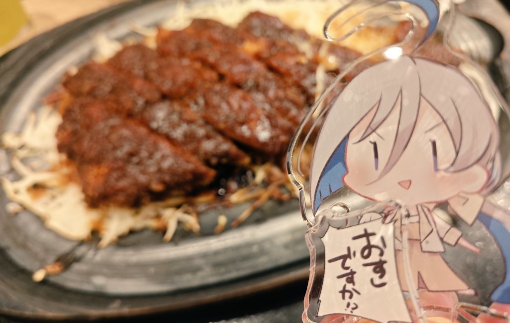 清霜｢おすしですか！？｣アクリルジオラマ