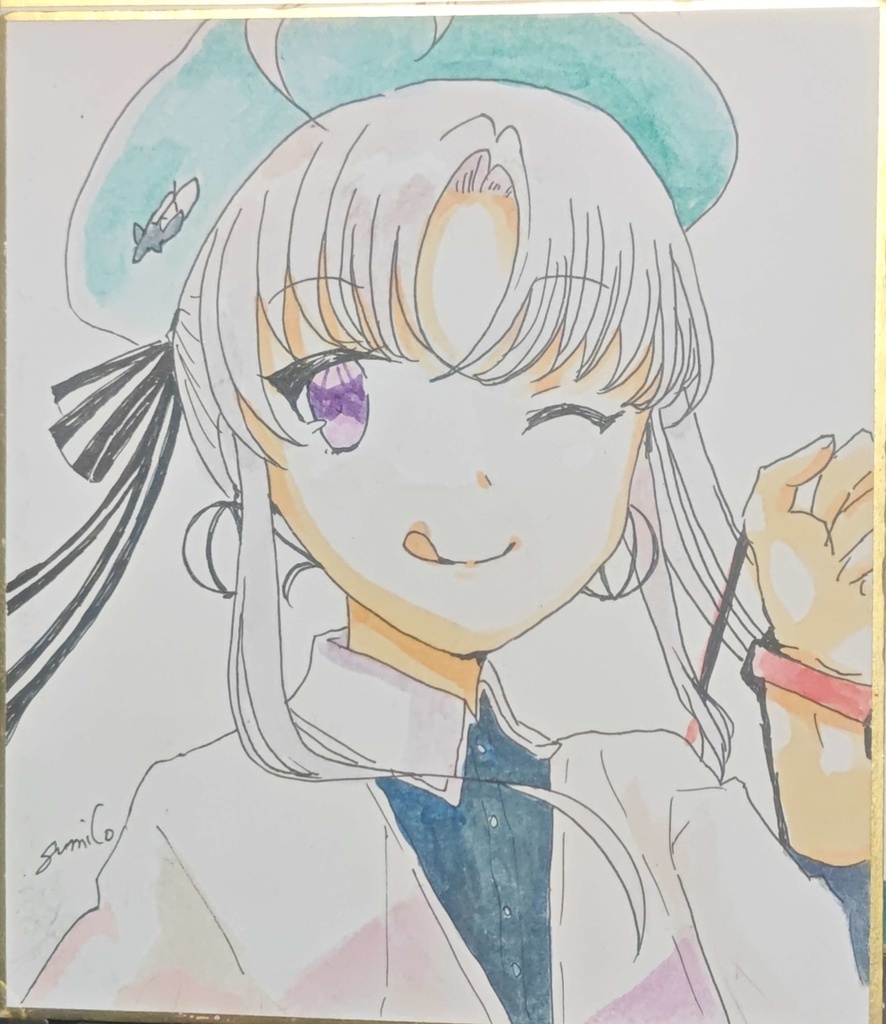 秋津洲 色紙(小)