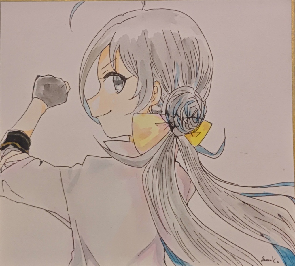 清霜改二 色紙(小)