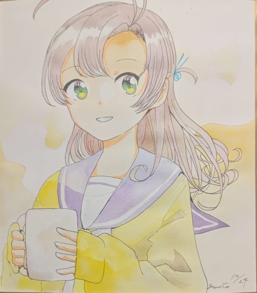 【実験】衣笠さん　イラストボード(大)