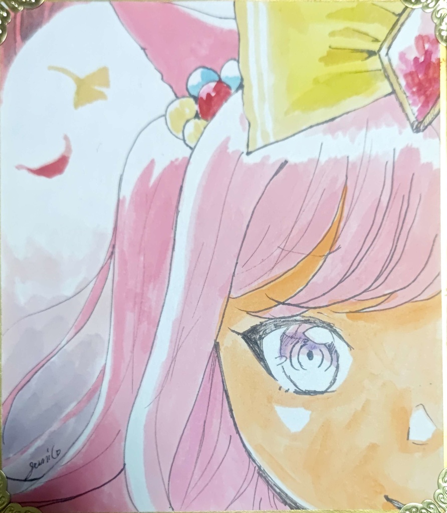 アグネスデジタル 小色紙❹