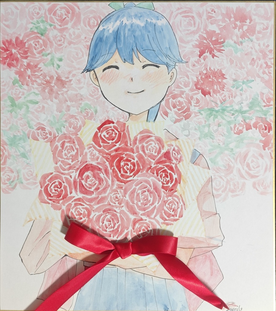 鳳翔さん 色紙(大)