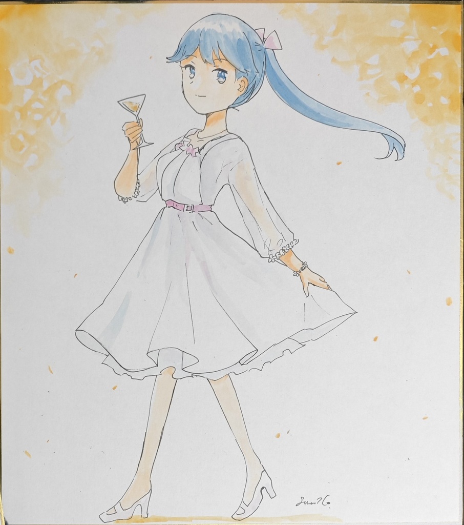 鳳翔さん 色紙(大)③