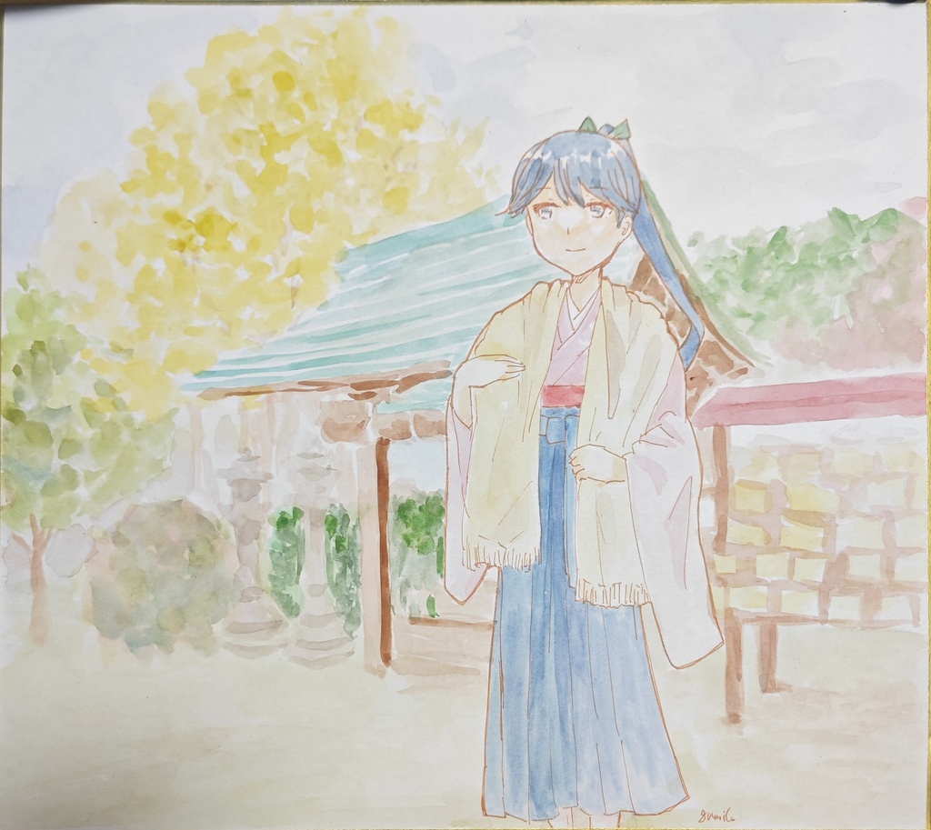 鳳翔さん 色紙(大)⑤