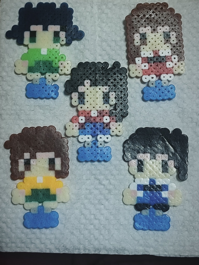 【訳あり】鳳翔さん＋南雲機動部隊アイロンビーズ