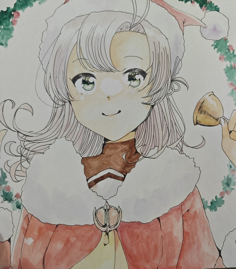 C107 衣笠さん 色紙