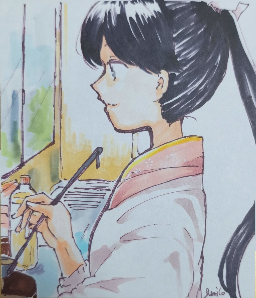 鳳翔さんミニ色紙(4種類)