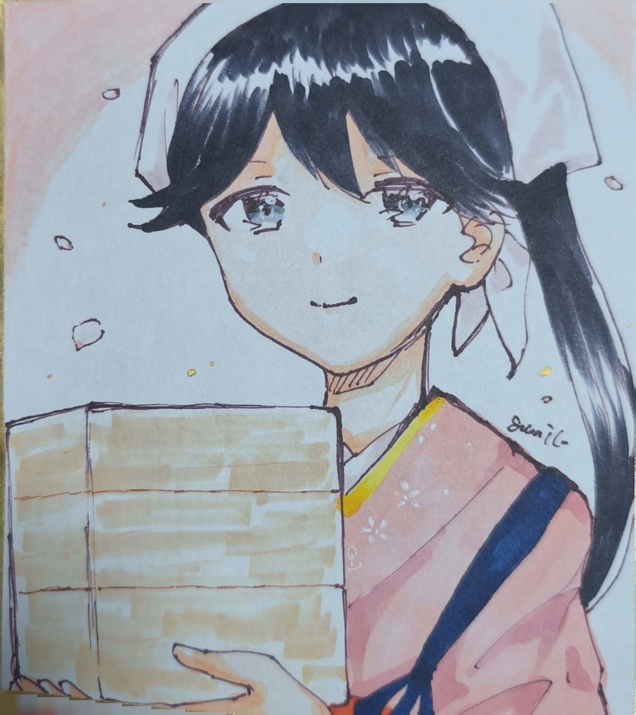 鳳翔さんミニ色紙(4種類)