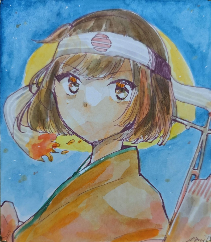飛龍改二 ミニ色紙