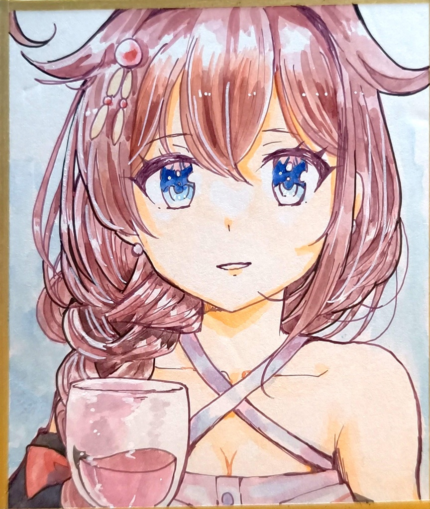 時雨ミニ色紙①
