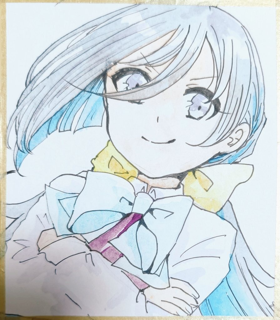 清霜 ミニ色紙