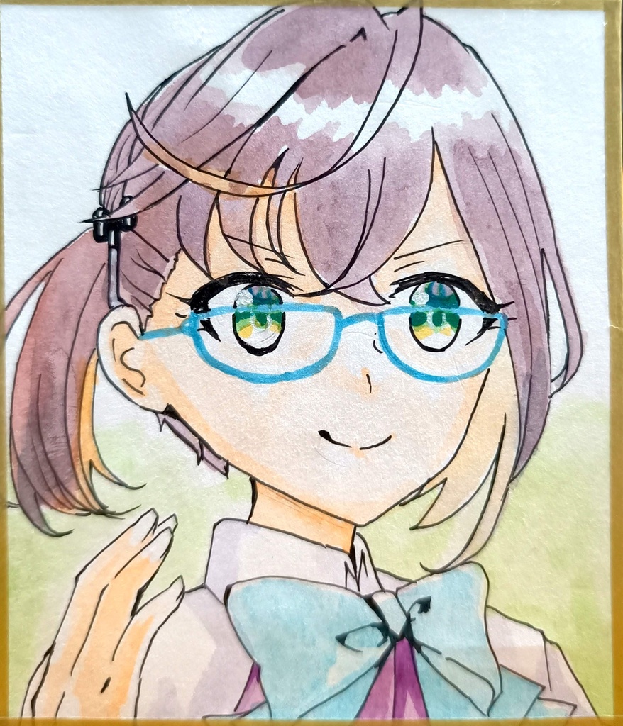 沖波 ミニ色紙