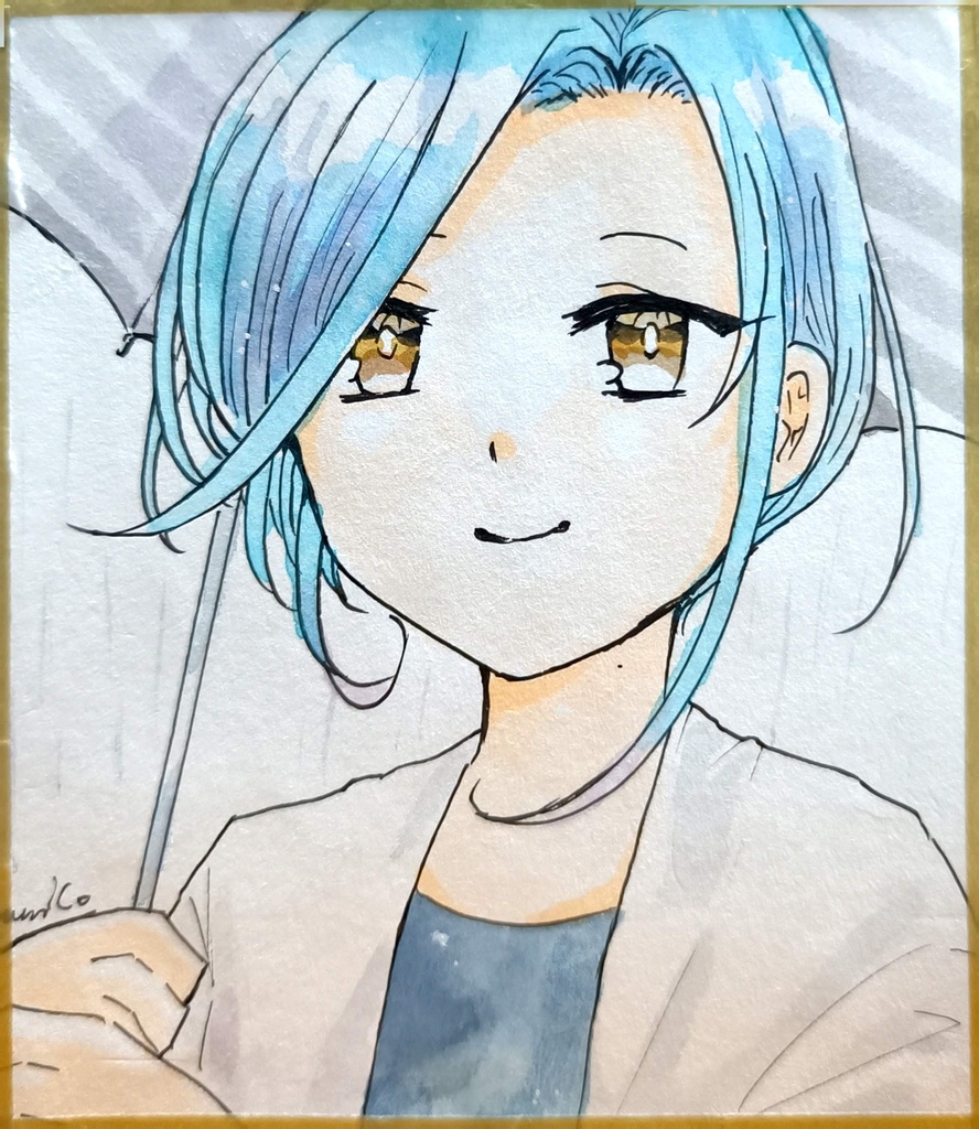 玉波 ミニ色紙