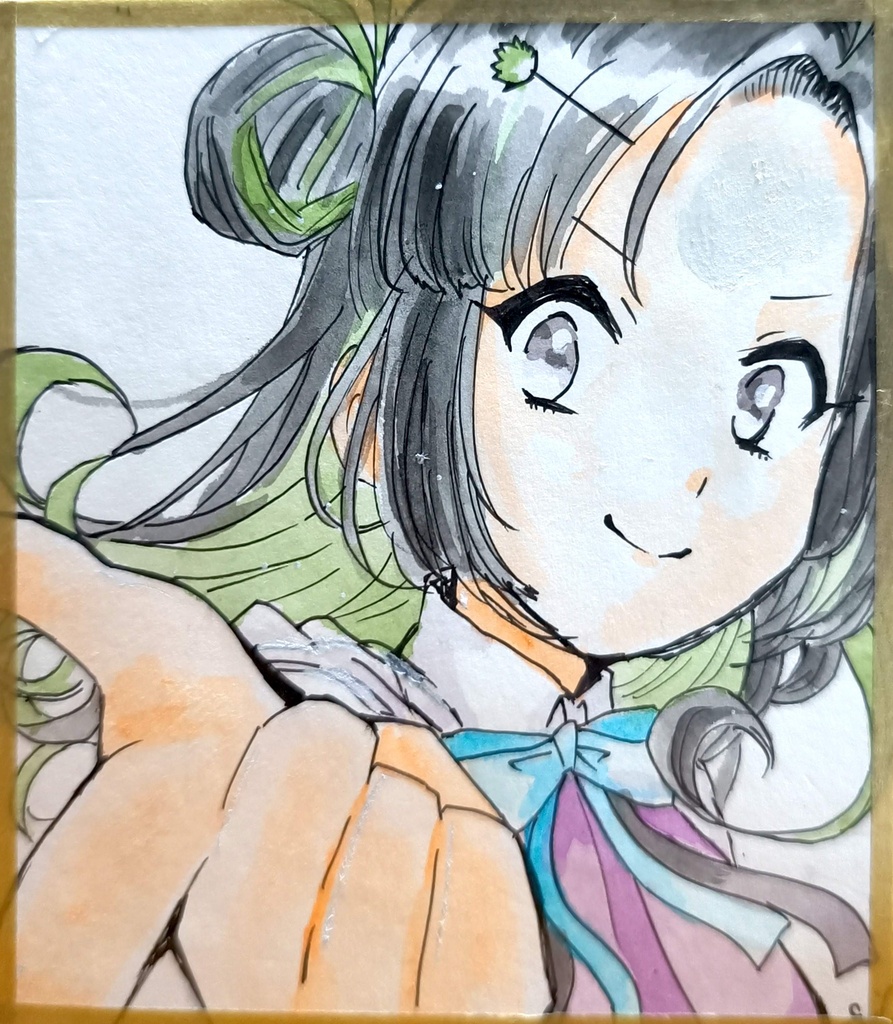 巻波 ミニ色紙
