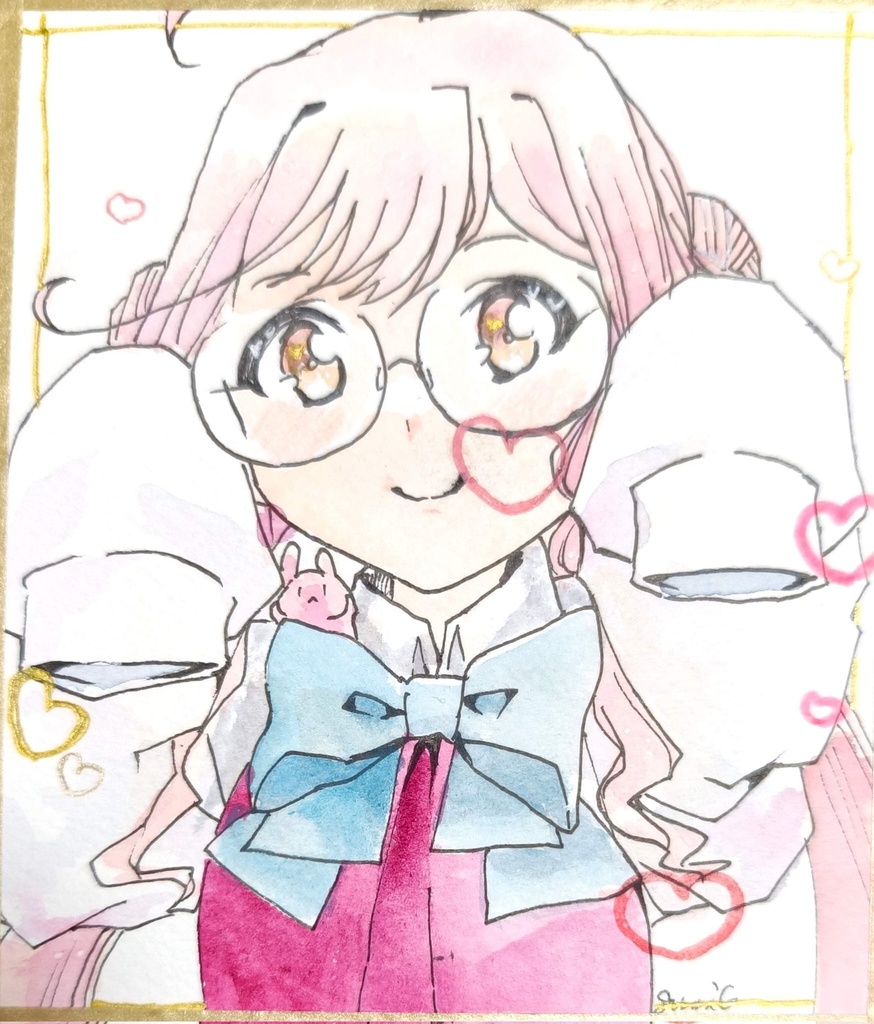 巻雲 ミニ色紙