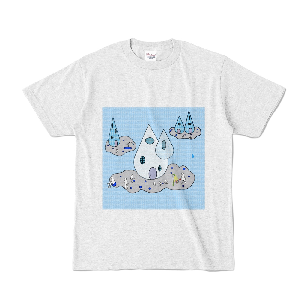 しずくのお家 カラーTシャツ