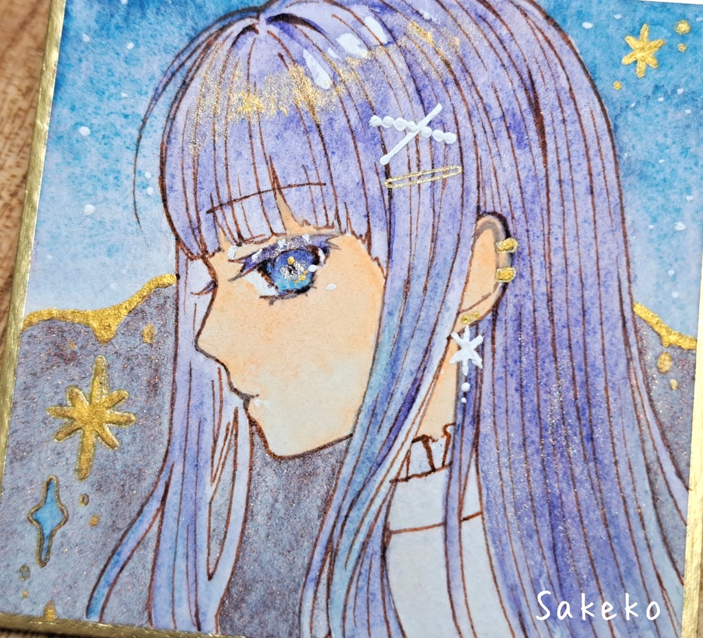 水彩アート♡愛の種 - インテリア