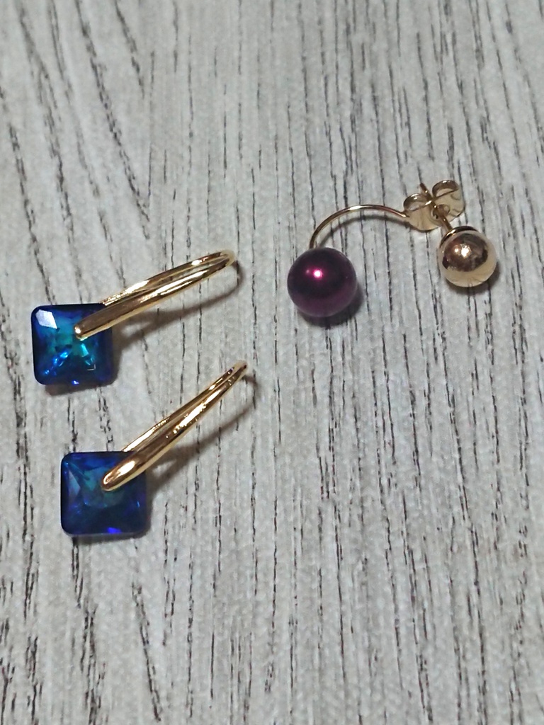 再:にっかり青江イメージ ピアスセット