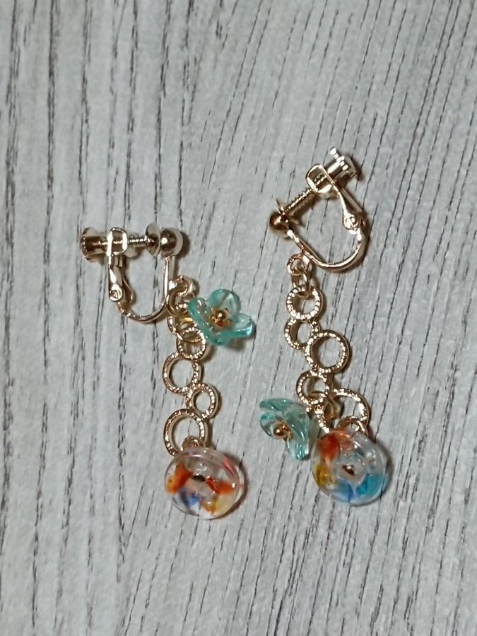 千代金丸イメージ イヤリング