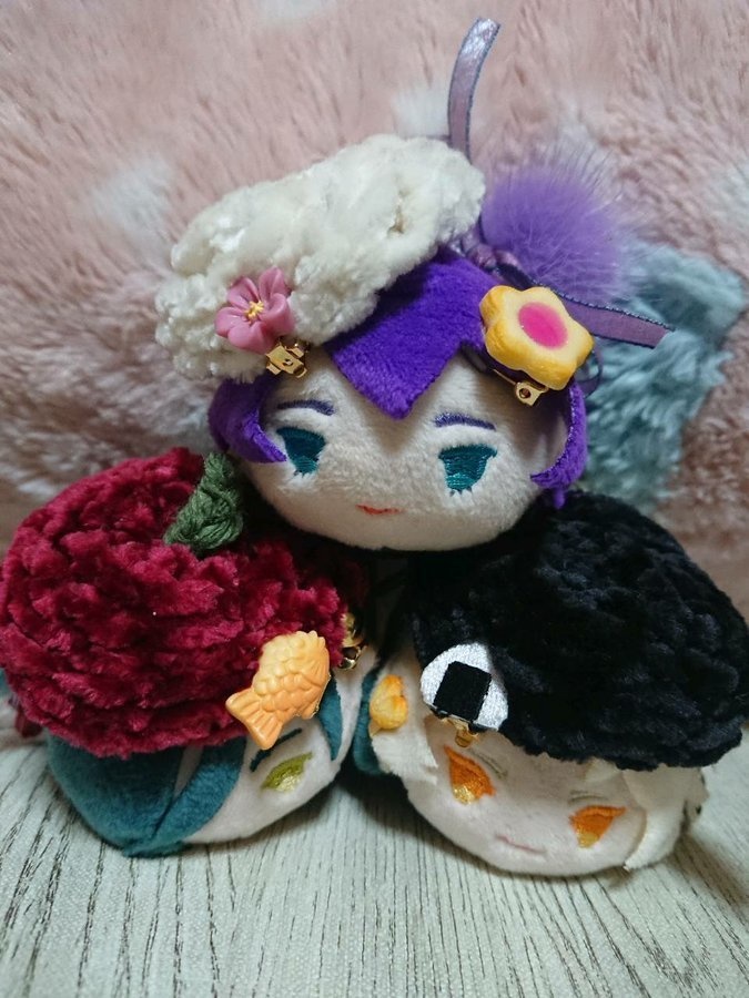 もちマス用ニットベレー(マシュマロカラー)