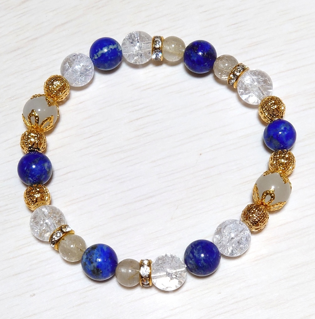 三日月宗近イメージ 天然石ブレスレット②