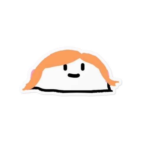 むくりんぴステッカー