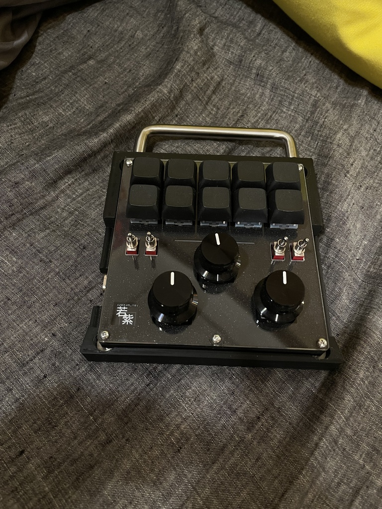 マクロパッド ”若紫” 自作キーボードキット