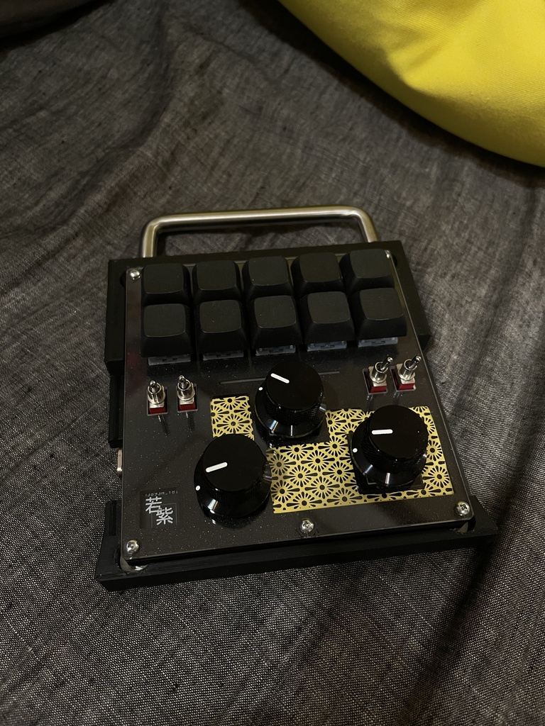 マクロパッド ”若紫” 自作キーボードキット