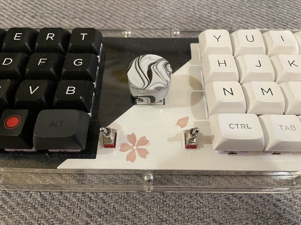 40%格子配列キーボード”夕霧”(ゆうぎり) Millmax非対応版