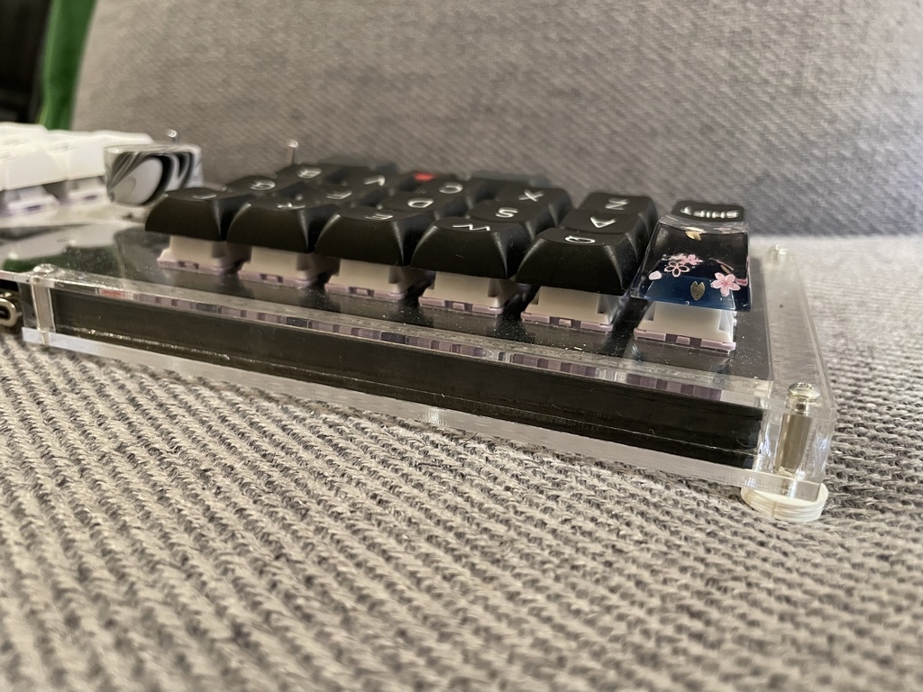 40%格子配列キーボード”夕霧”(ゆうぎり) Millmax非対応版