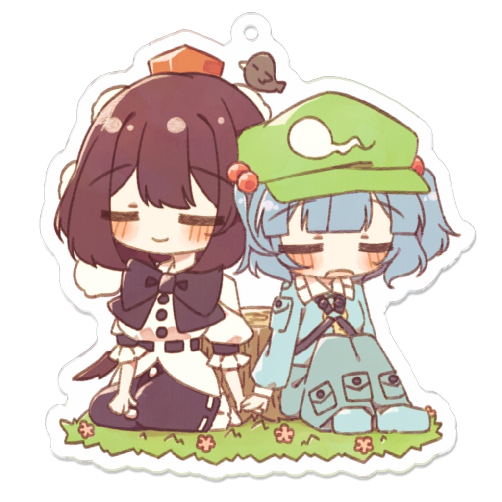 あやにとキーホルダー おやすみ