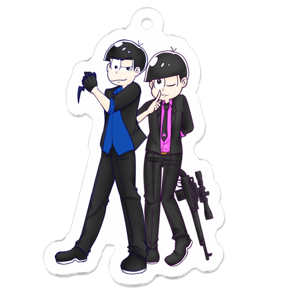 おそ松さんアクリルキーホルダー